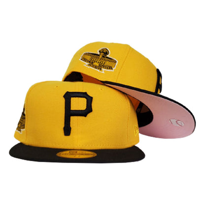 Pittsburgh Pirates Pink Bottom World Series New Era 59Fifty Fitted