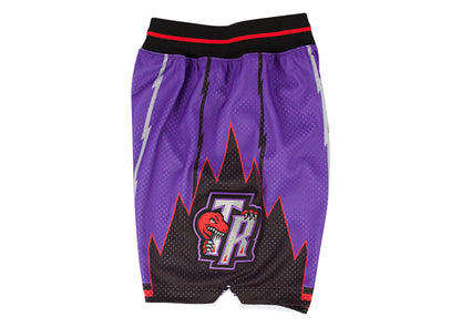 Purple Toronto Raptors Mitchell & Ness NBA Men's Authentic NBA Shorts
