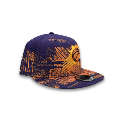 Purple Tip Off Phoenix Suns Gray Bottom NBA PHX Side Patch New Era 9Fifty Snapback