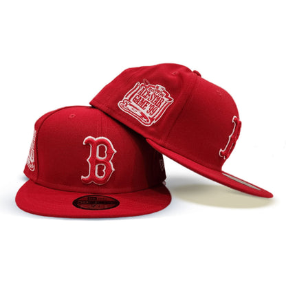 Red Boston Red Sox Gray Bottom 1999 All Star Game Side Patch New Era 59Fifty Fitted