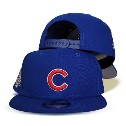 Royal Blue Chicago Cubs Gray Bottom 1990 All Star Game Side Patch New Era 9Fifty Snapback