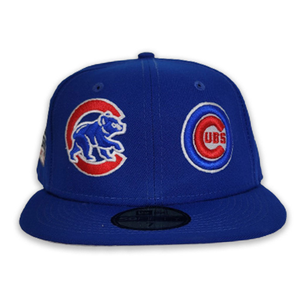 Royal Blue Chicago Cubs Team Patch Pride New Era 59fifty Fitted