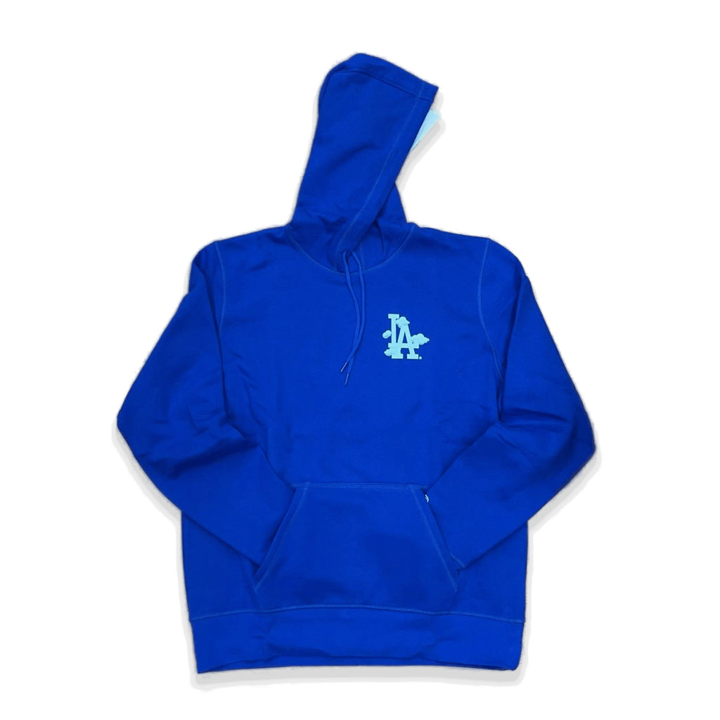 Royal Blue Los Angeles Dodgers Clouds New Era Hoodie