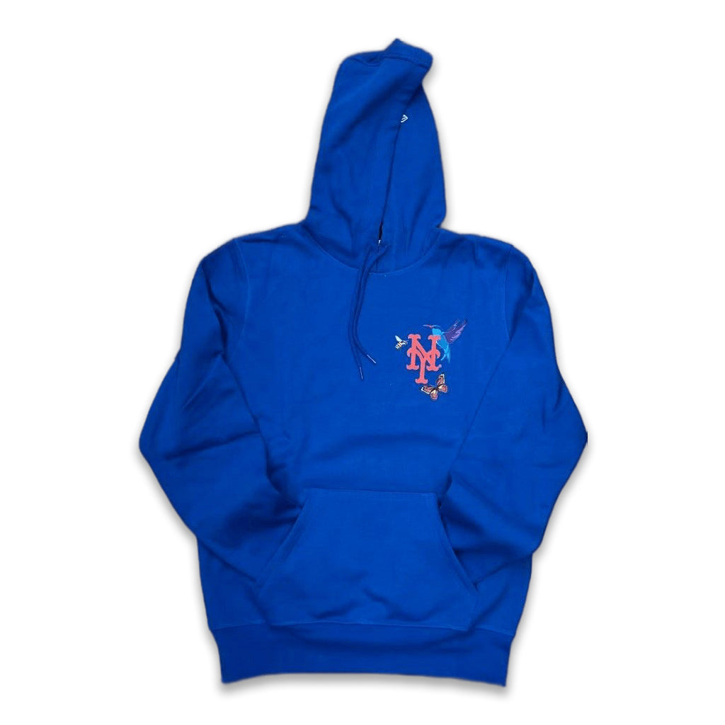Royal Blue New York Mets Blooming New Era Hoodie