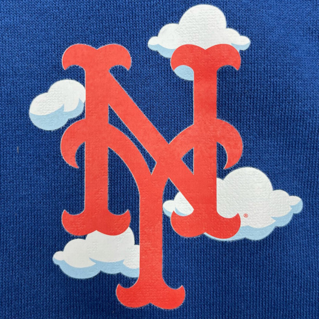 Royal Blue New York Mets Clouds New Era Hoodie