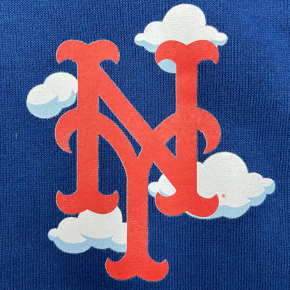 Royal Blue New York Mets Clouds New Era Hoodie