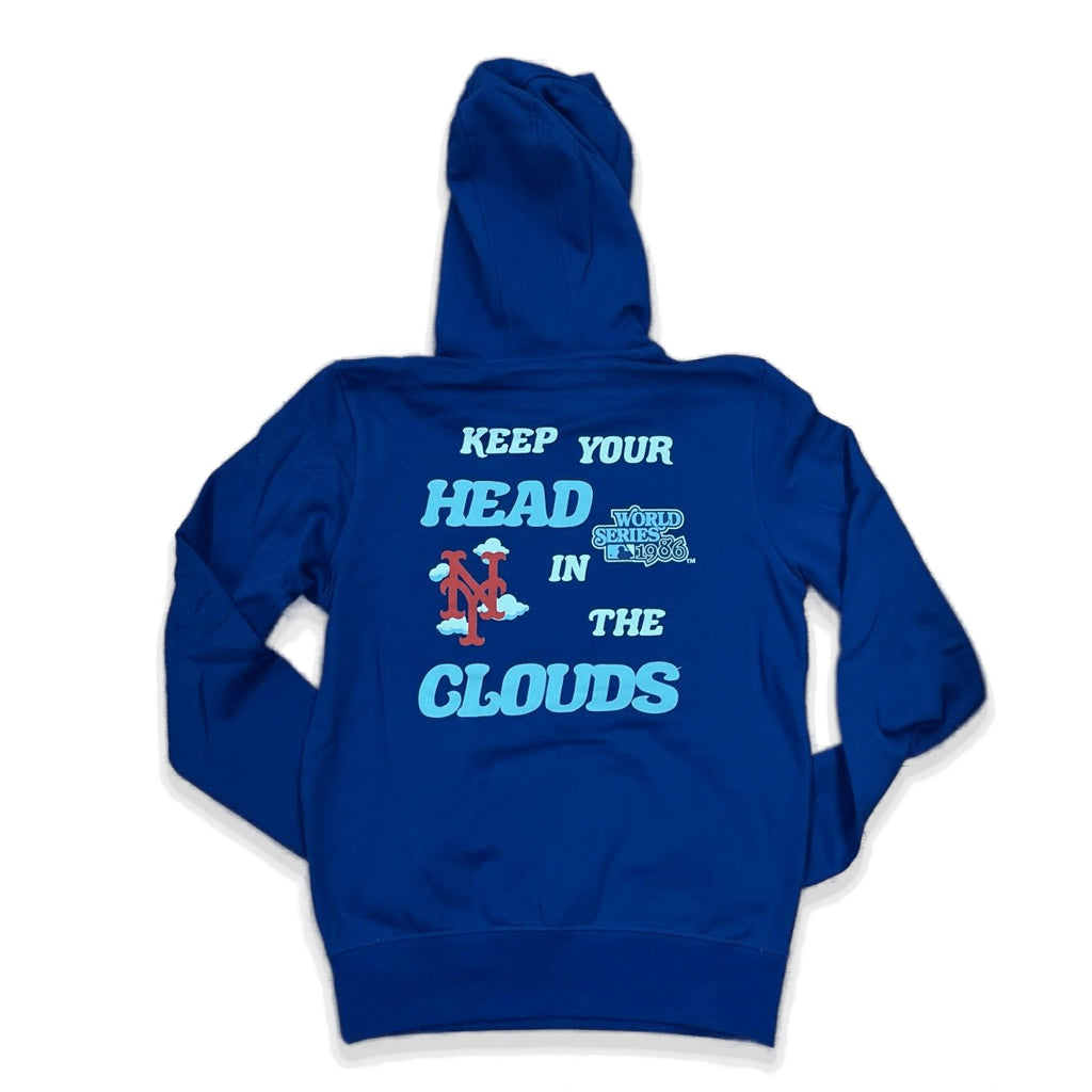 Royal Blue New York Mets Clouds New Era Hoodie
