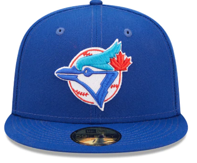 Royal Blue Toronto Blue Jays Cloud Icons New Era 59Fifty Fitted