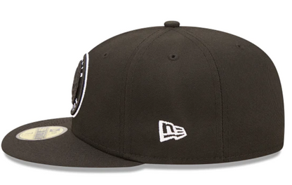 Black Brooklyn Nets Cloud Icons New Era 59Fifty Fitted