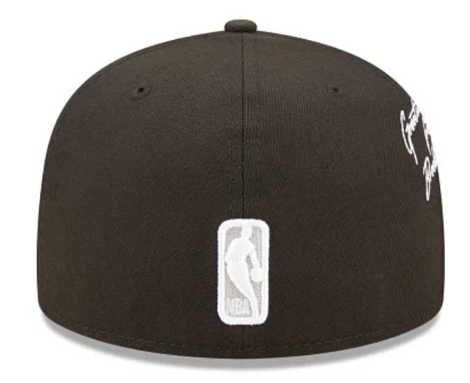 Black Brooklyn Nets Cloud Icons New Era 59Fifty Fitted