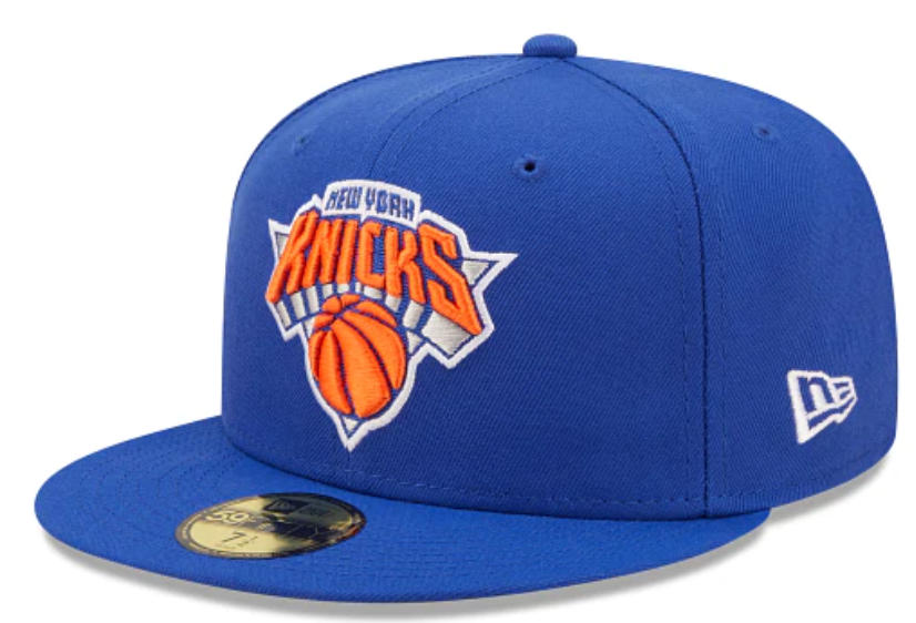 Royal Blue New York Knicks Cloud Icons New Era 59Fifty Fitted