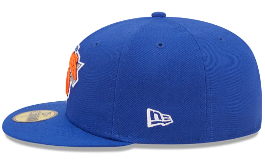 Royal Blue New York Knicks Cloud Icons New Era 59Fifty Fitted