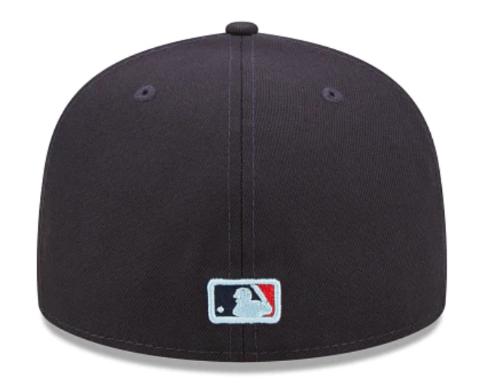 Navy Blue Boston Red Sox Clouds Bottom 2007 World Series Side Patch New Era 59Fifty Fitted