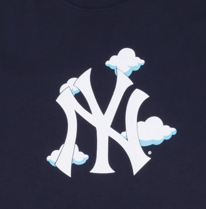 Navy Blue New York Yankees 1996 World Series New Era " Cloud Collection" T-Shirt