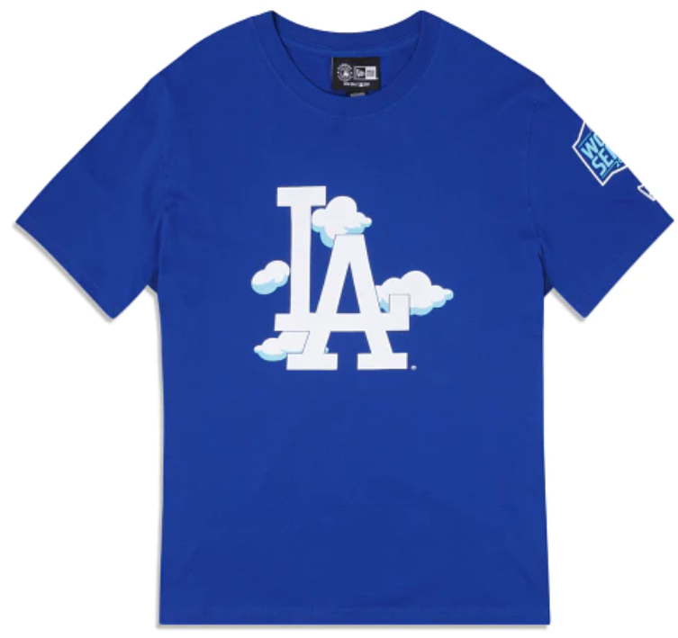 Royal Blue Los Angeles Dodgers 2020 World Series New Era " Cloud Collection" T-Shirt