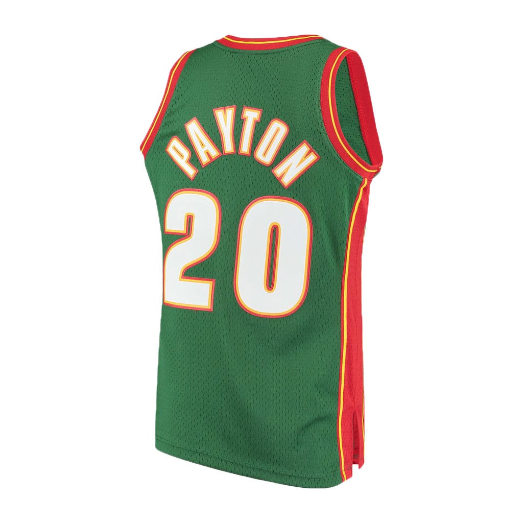 Seattle SuperSonics Gary Payton Mitchell & Ness Green 1995-96 Hardwood Classics Swingman Jersey