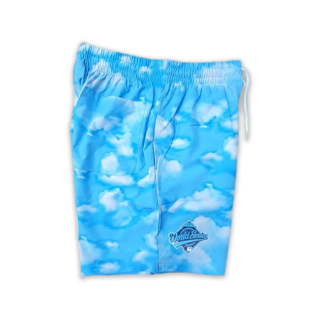 Sky Blue Atlanta Braves 1995 World Series New Era " Cloud Collection" Shorts