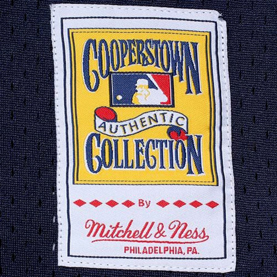 St. Louis Cardinals Ozzie Smith Mitchell & Ness Navy 1994 Authentic Mesh Batting Practice Jersey