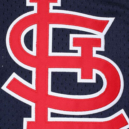 St. Louis Cardinals Ozzie Smith Mitchell & Ness Navy 1994 Authentic Mesh Batting Practice Jersey