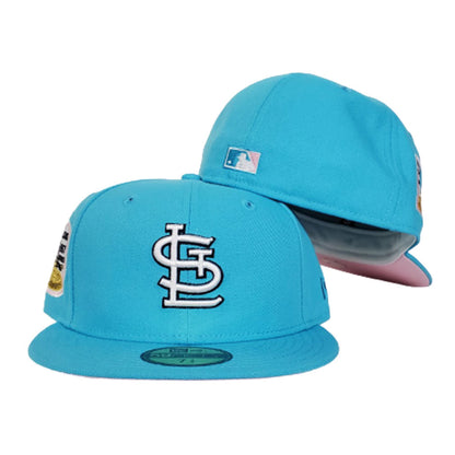 St. Louis Cardinals Vice Blue Pink Bottom 1967 World Series New Era 59Fifty Fitted