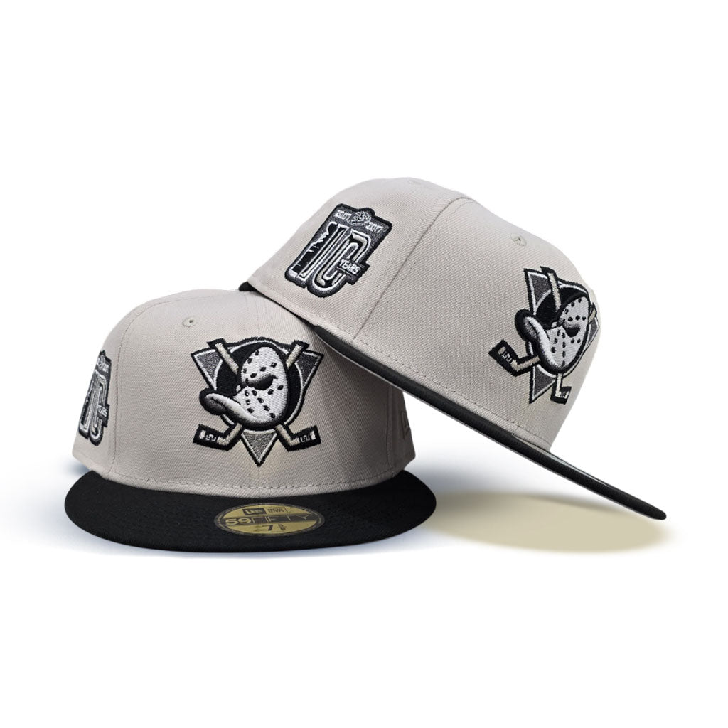 Stone Anaheim Mighty Ducks Black Visor