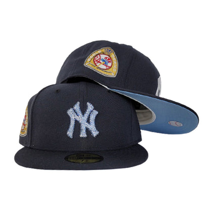 Swarovski Crystal New York Yankees Navy Icy Blue Bottom 1950 World Series New Era 59Fifty Fitted