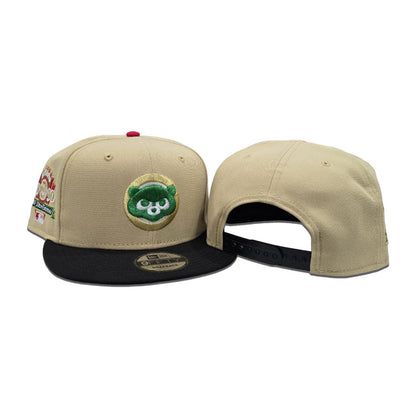 Vegas Gold Chicago Cubs Black Visor Gray Bottom 1990 All Star Game Side Patch New Era 9Fifty Snapback