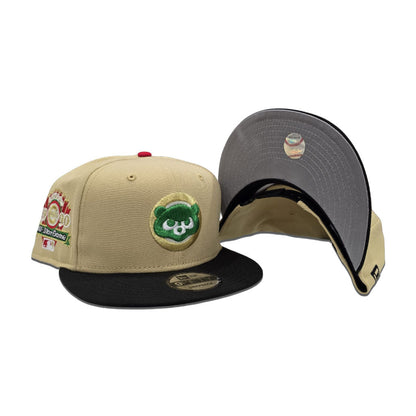 Vegas Gold Chicago Cubs Black Visor Gray Bottom 1990 All Star Game Side Patch New Era 9Fifty Snapback