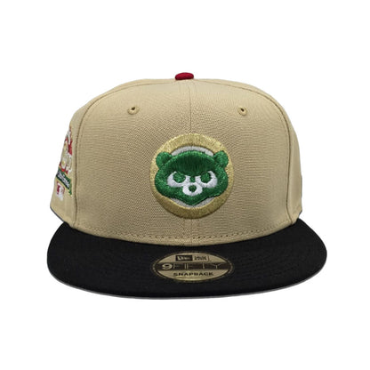 Vegas Gold Chicago Cubs Black Visor Gray Bottom 1990 All Star Game Side Patch New Era 9Fifty Snapback