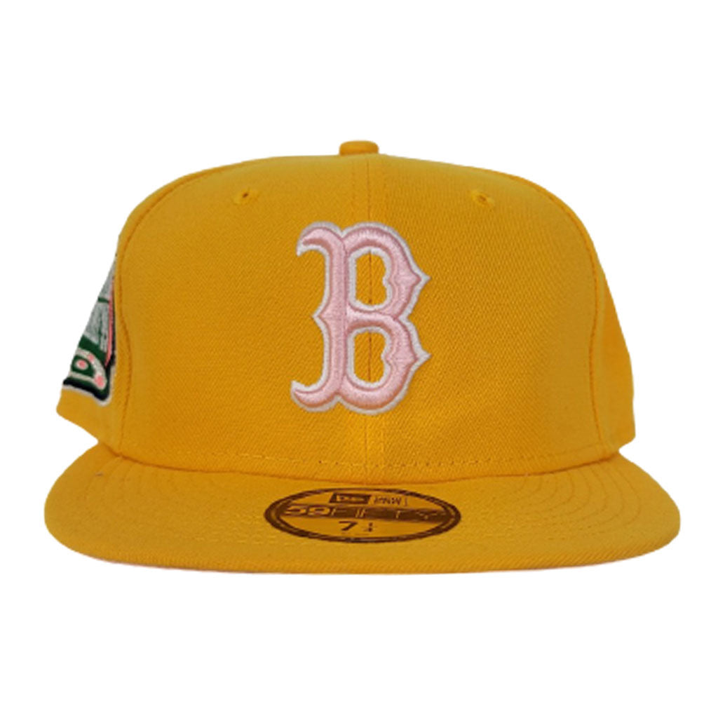 Taxi Yellow Boston Red Sox Pink Bottom 1999 All Star Game New Era 59Fifty Fitted