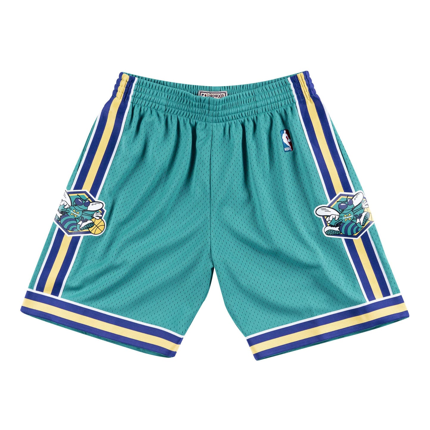 Teal New Orleans Hornets 2005-06 Mitchell & Ness Hardeood Classic Men's Swingman Shorts