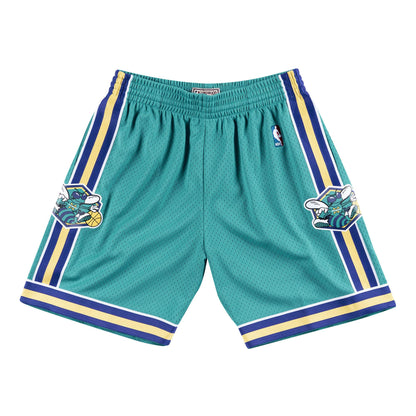 Teal New Orleans Hornets 2005-06 Mitchell & Ness Hardeood Classic Men's Swingman Shorts