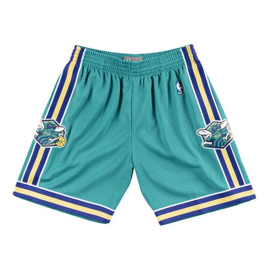 Teal New Orleans Hornets 2005-06 Mitchell & Ness Hardeood Classic Men's Swingman Shorts
