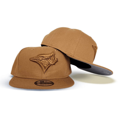 Tonal Khaki Toronto Blue Jays Gray Bottom New Era 9Fifty Snapback
