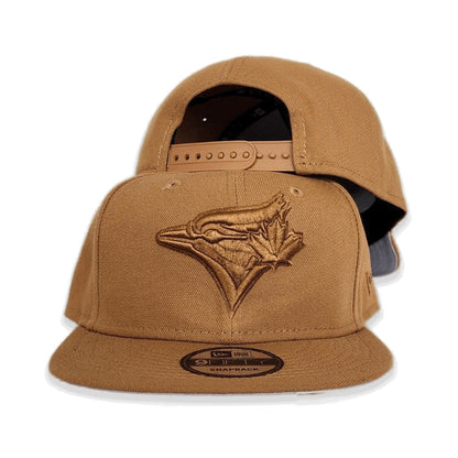 Tonal Khaki Toronto Blue Jays Gray Bottom New Era 9Fifty Snapback