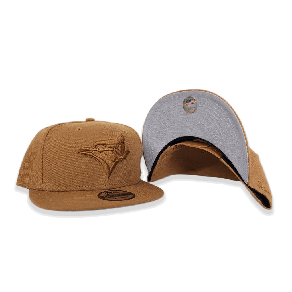 Tonal Khaki Toronto Blue Jays Gray Bottom New Era 9Fifty Snapback
