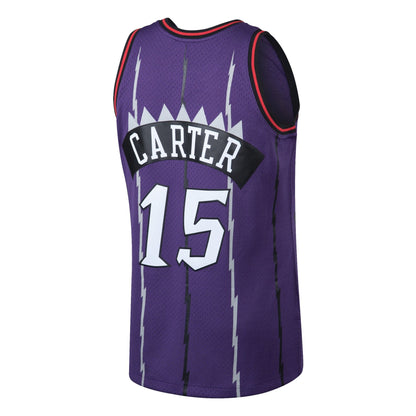 Toronto Raptors 1998-99 Vince Carter Mitchell & Ness Purple Swingman Jersey