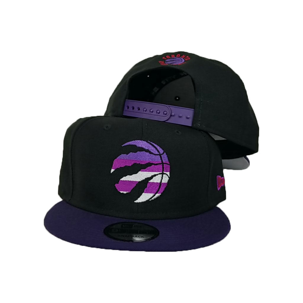Toronto Raptors Black Lake Purple Concord Scarlet New Era 9Fifty Snapback