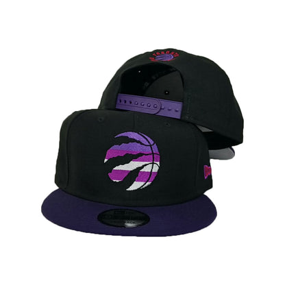 Toronto Raptors Black Lake Purple Concord Scarlet New Era 9Fifty Snapback