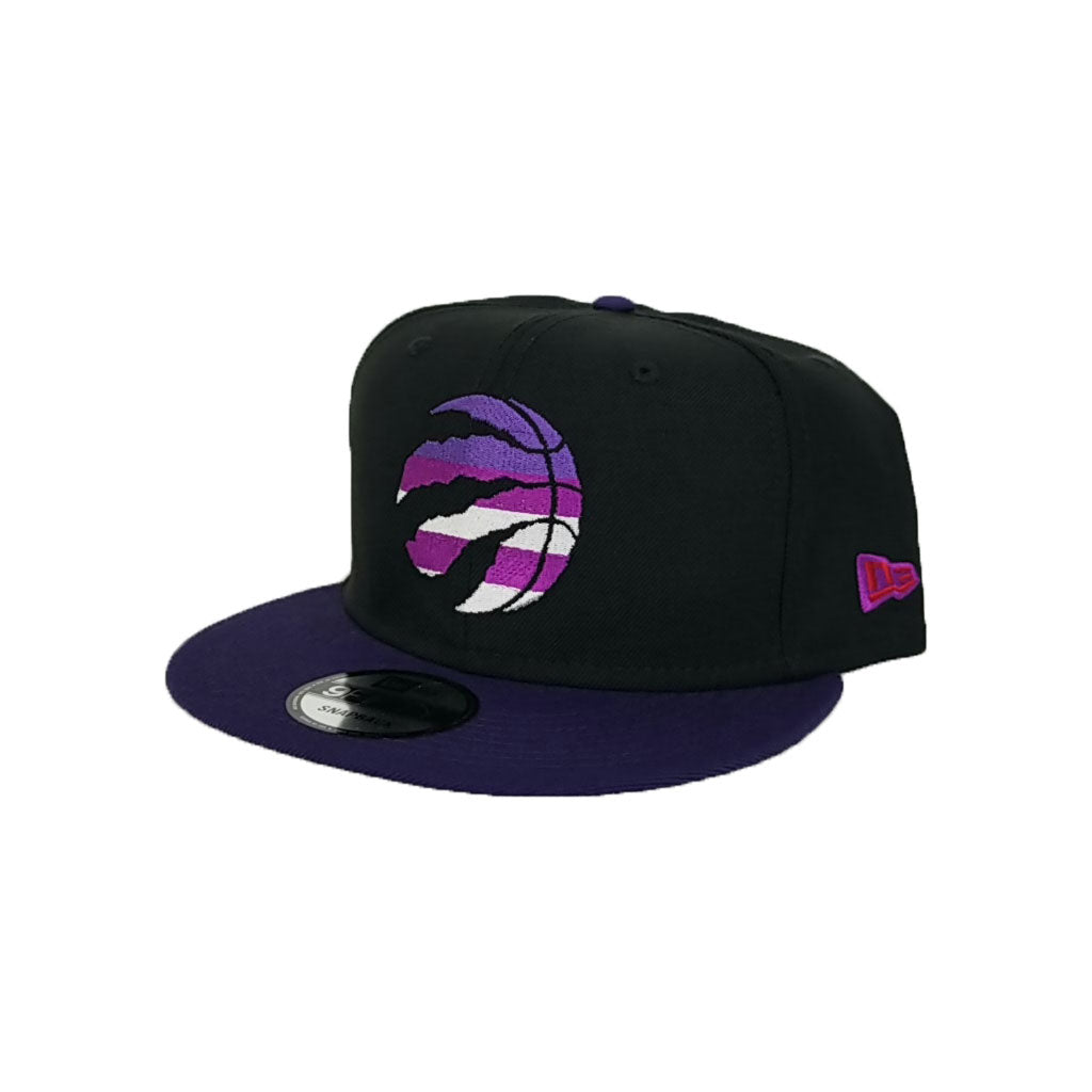 Toronto Raptors Black Lake Purple Concord Scarlet New Era 9Fifty Snapback