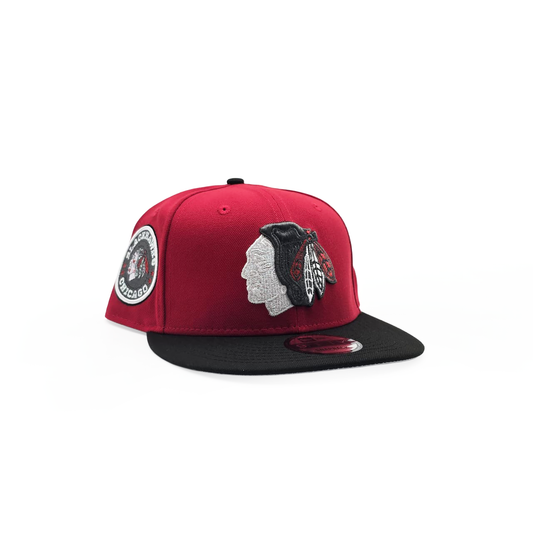 New Era Chicago Blackhawks 9FIFTY Snapback Red/Black