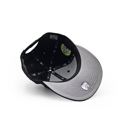 New Era Los Angeles Angels "3 Stars 50th Anniversary" 9FIFTY Snapback Black/Neon Green