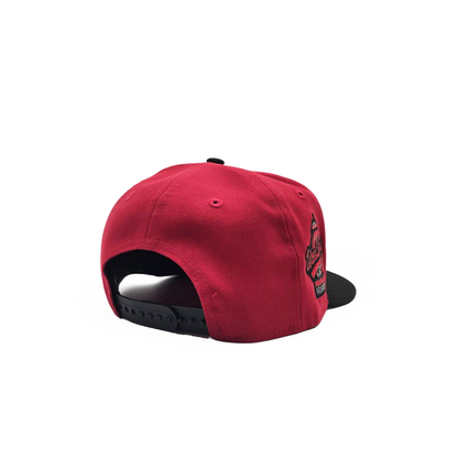 New Era Atlanta Braves "1995 World Series Welcome To The Show" 9FIFTY Snapback Black/Red