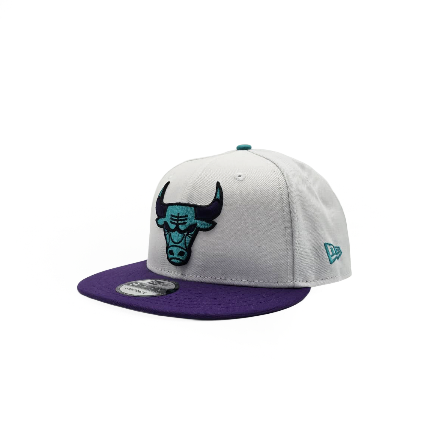 New Era Chicago Bulls Visor "6X Champions" 9FIFTY Snapback White/Purple