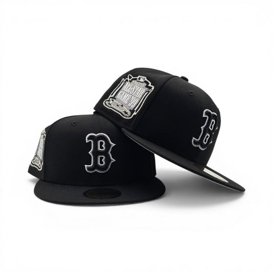 Black Boston Red Sox Gray Bottom 1999 All Star Game Side Patch New Era 59Fifty Fitted