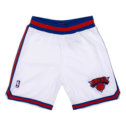 White New York Knicks Mitchell & Ness NBA Men's Authentic NBA Shorts