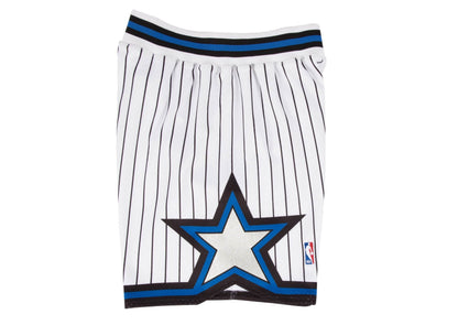White Orlando Magic Mitchell & Ness NBA Men's Authentic NBA Shorts