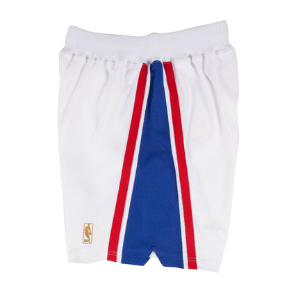 White Philadelphia 76ers Mitchell & Ness NBA Men's Authentic NBA Shorts