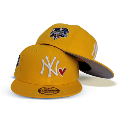Yellow New York Yankees Gray Bottom 2000 World Series New Era 9Fifty Snapback