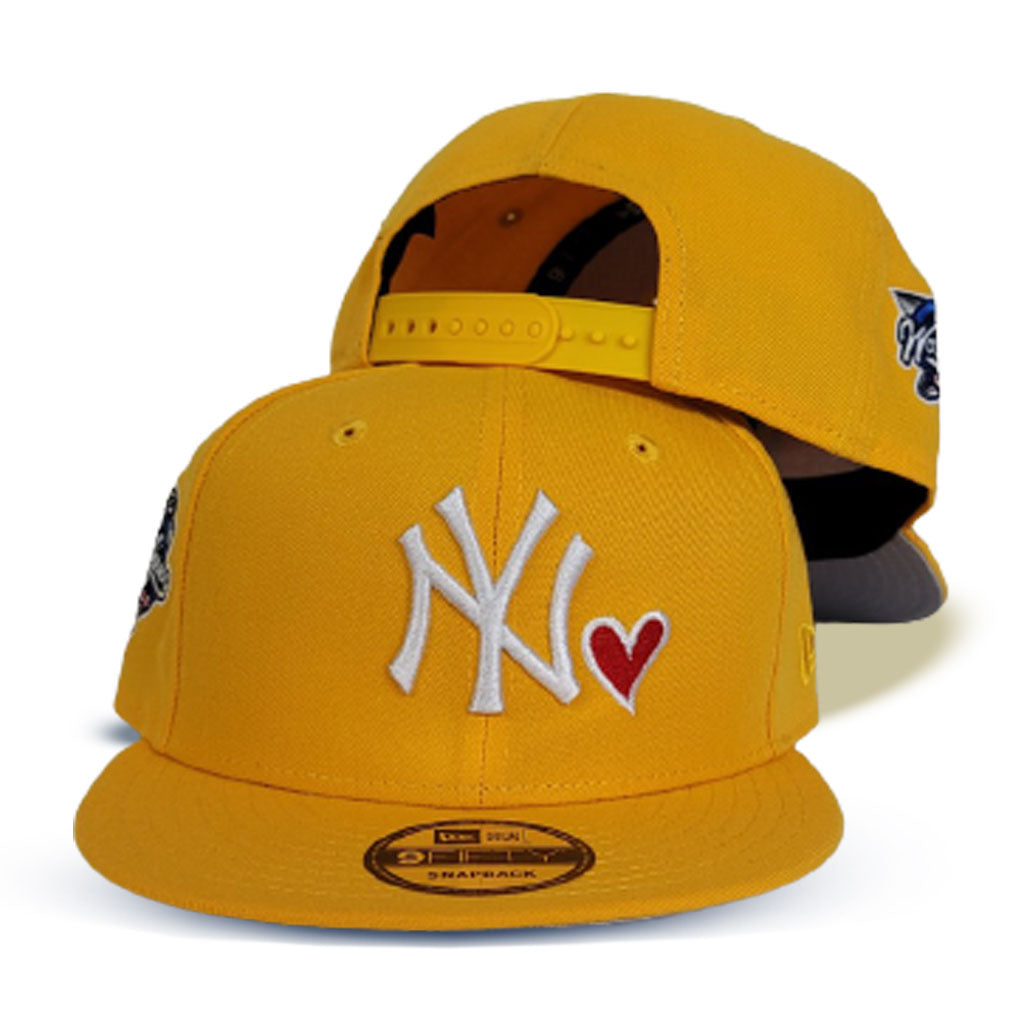 Yellow New York Yankees Gray Bottom 2000 World Series New Era 9Fifty Snapback